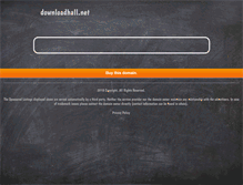 Tablet Screenshot of downloadhall.net